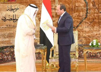 السيسي يتسلم رسالة من أمير الكويت ويؤكد: أمن الخليج مرتبط بأمننا القومي 4