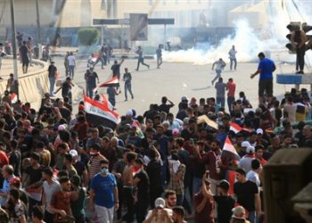 بغداد تعلن حظر التجوال بالعاصمة لحماية المتظاهرين 4