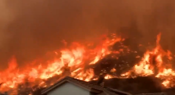شاهد..حرائق الغابات بكاليفورنيا تحبس الأنفاس وتطارد آلاف المواطنين 10