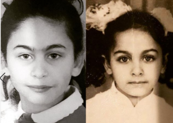 مين الأحلى.. شاهد ميس حمدان وشقيقتها مى سليم فى مرحلة الطفولة 7