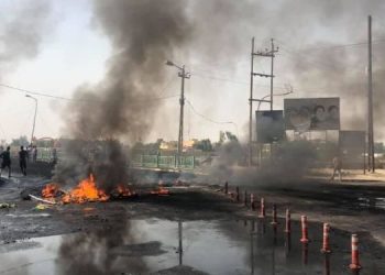 التفجيرات تهز ساحة التحرير وسط بغداد.. أعنفها تفجير سيارة 2