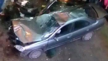 سقوط سيارة فى ترعة المريوطية بالهرم دون اصابات 9