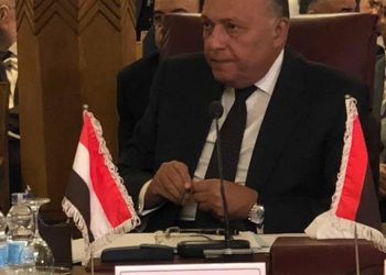 وزير الخارجية يشارك في اجتماع الدورة غير العادية لمجلس جامعة الدول العربية 3