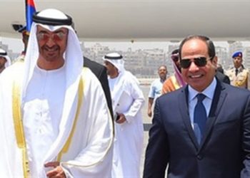 الشيخ محمد بن زايد يمنح الرئيس السيسي أرفع وسام في الإمارات 5