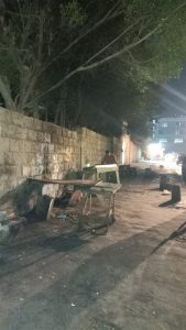 صور.. إزالة عربات الفول وغرز الشاى بمحيط السفارات بمدينة نصر 7
