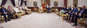 فيديو وصور.. السيسى لملك البحرين: أمن الخليج العربى جزء لا يتجزأ من أمن مصر القومى 2