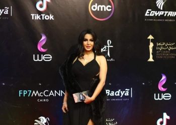 شيما الحاج في افتتاح القاهرة السينمائي