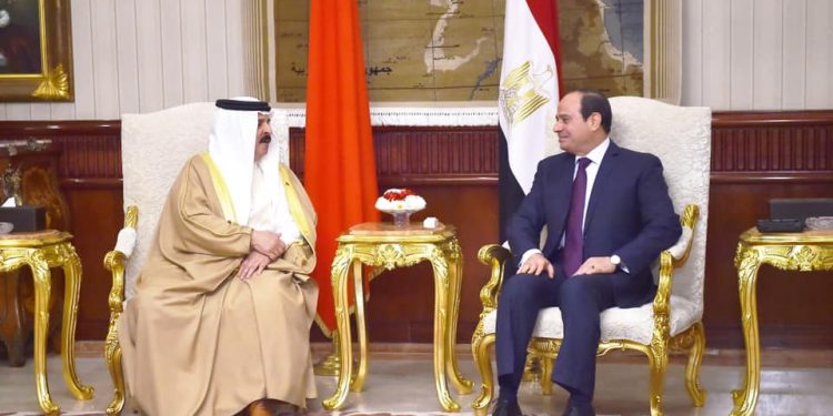 فيديو وصور.. السيسى لملك البحرين: أمن الخليج العربى جزء لا يتجزأ من أمن مصر القومى 1