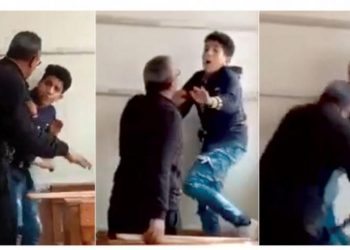 فصل معلم لاعتدائه بالضرب على طالب بمدرسة السعيدية في الجيزة 1