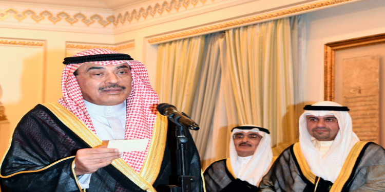 رئيس وزراء الكويت الجديد يؤدى اليمين الدستورية 1