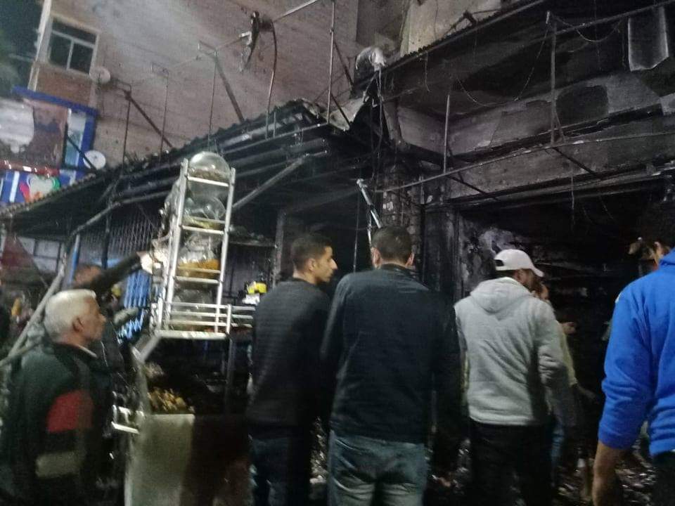 صور .. حريق ضخم بمحمصة والحماية المدنية بالإسكندرية تسيطر عليه 5