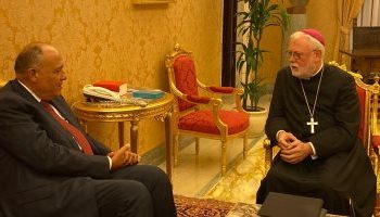 وزير الخارجية لـ"الفاتيكان" موقف مصر ثابت تجاه القضية الفلسطينية وحل الدولتين 1