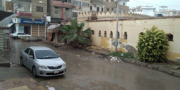 سقوط امطار بكفر الشيخ