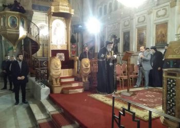 البابا تواضروس يترأس صلاة قداس السنة الميلادية بالكنيسة المرقسية بالإسكندرية 1