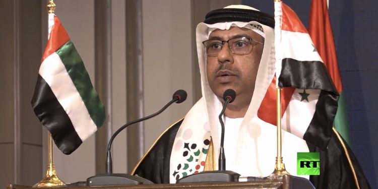 دبلوماسي اماراتي: نأمل ان يسود الاستقرار ربوع سوريا تحت قيادة الاسد 1