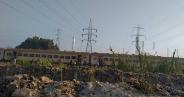 شلل في حركة القطارات بسبب كسر في القضبان بمحطة بشتيل 1