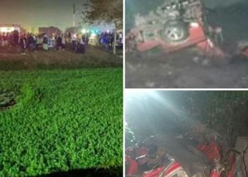 النيابة تعاين موقع حادث قطار الدقهلية بعد وفاة وإصابة 11 شخص (صور) 1