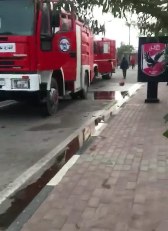 السيطرة على حريق داخل فرع النادى الأهلى بالشيخ زايد دون اصابات "صور" 5
