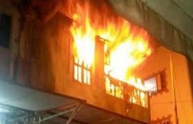 حريق يلتهم شقة سكنية فى حدائق حلوان دون اصابات والمطافي تسيطر 3