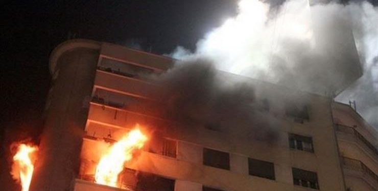مصرع طفلان إثر حريق داخل شقة سكنية فى منطقة كرداسة ونقلهم للمستشفى 1