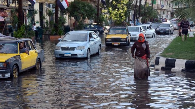 أمطار في الاسكندرية