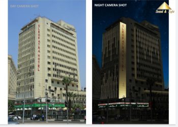 مشروع إنارة ميدان التحرير
