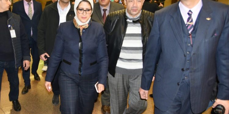 وزيرة الصحة من المطار: لم نرصد أي حالة مصابة بـ«كورنا» فى مصر 1