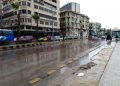 أمطار غزيرة تضرب محافظة الإسكندرية فى نوة الفيضة الكبرى 1