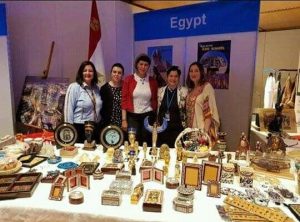 مشاركة مصرية بارزة فى المعرض العالمى للامم المتحدة بفيينا   صور 3