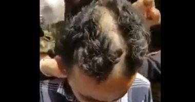 الحوثيون يطبقون عقوبة حلق الرأس الداعشية على شباب اليمن 1
