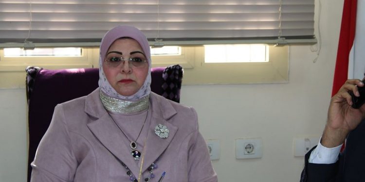 الدكتورة بثينة كشك ،وكيل وزارة التربية والتعليم بكفر الشيخ