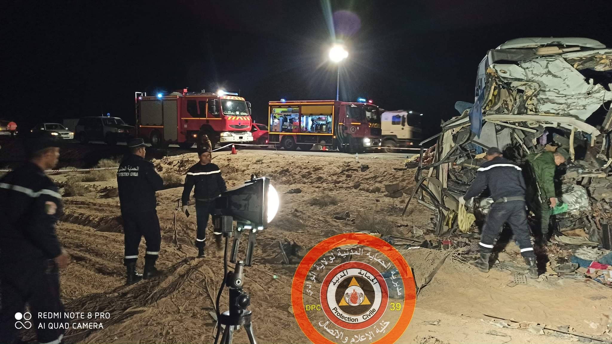مصرع 12شخصا وإصابة 46 بحادث في الجزائر.. صور 9