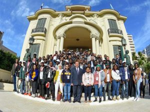 محافظ الإسكندرية يستقبل الدفعة الثالثة من البرنامج الرئاسي لتأهيل الشباب الإفريقي للقيادة APLP في أولي زيارتهم للمحافظة 3