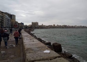 الامطار في الاسكندرية