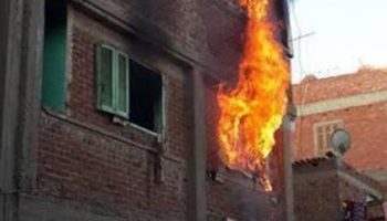 الحماية المدنية تسيطر على حريق داخل شقة سكنية بالموسكى 1