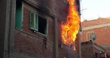 الحماية المدنية تسيطر على حريق داخل شقة سكنية بالموسكى 1