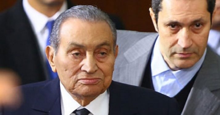 "الديب " عن صحة "مبارك" : زي الفل ومخه حاضر وواعي 1