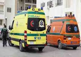 إصابة 8 أشخاص في حادث انقلاب سيارة ميكروباص بالطريق الصحراوي الشرقي بأطفيح 1