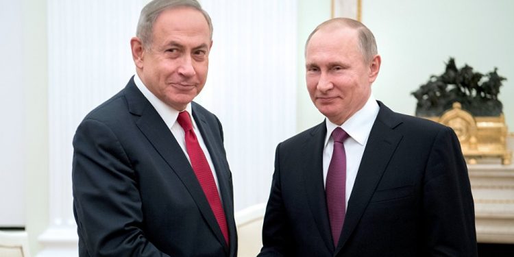 بوتين ورئيس وزراء إسرائيل