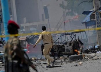 إصابة 11 صوماليا بينهما أربعة أتراك في تفجير انتحاري قرب مقديشيو 2
