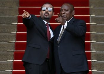رئيس وزراء اثيوبيا ورئيس جنوب افريقيا