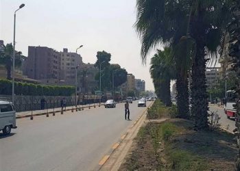 إعادة فتح شارع الهرم بعد انتهاء أعمال صيانة خط مياه شرب
