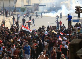 متظاهرين بغداد