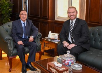 محافظ الإسكندرية يستقبل سفير نيوزيلندا لدي مصر