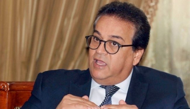 وزير التعليم العالي والبحث العلمي خالد عبدالغفار