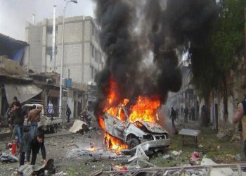 مقتل وإصابة 29 فى انفجار عفرين السورية 5