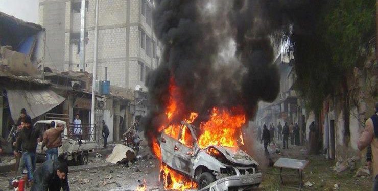 مقتل وإصابة 29 فى انفجار عفرين السورية 1