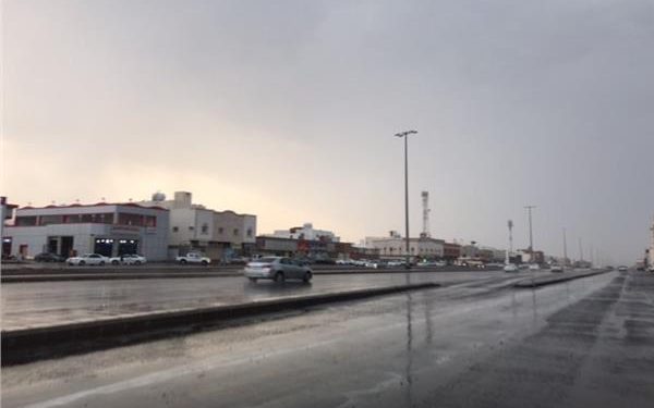 هطول أمطار متوسطة على مناطق شمال سيناء 1