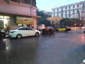 أمطار رعدية تضرب محافظة الإسكندرية 1
