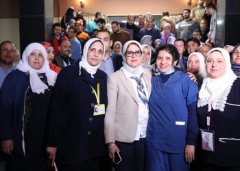 وزيرة الصحة تؤكد جاهزية مستشفى "الإخلاء" و"العيادات الخارجية" بمناطق الحجر الصحي 6